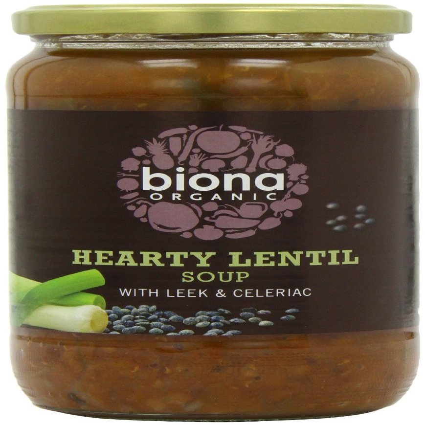 Biona Organic Hearty Lentil Soup 680g - Pack of 6