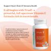 NatureCity True-E Full Spectrum Tocotrienols Vitamin E & Natural Alpha Tocopherol Supplement | Sustainable Vitamin E Tocotrienols from Evnol Suprabio | Non-GMO Vitamin E Complex | 60 Soft gels view 2