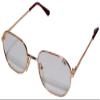 1.00D Reading Glasses - Gold Edging with Brown Tips view 1
