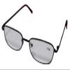 +1.75D Reading Glasses - Black Frame with Brown Tips view 1