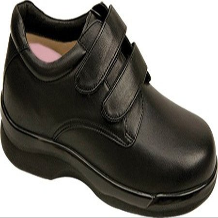 Apex Men's Conform Double Strap Casual Shoe - Black