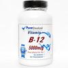 B-12 Vitamin 5000mcg // 200 Capsules // Pure // by PureControl Supplements view 1