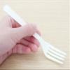 Yamato Bussan Plastic Forks in Bags, Disposable Tableware, Ivory, Length 6.3 inches (16 cm), Disposable Cutlery, Commercial Use, Pack of 100 view 4