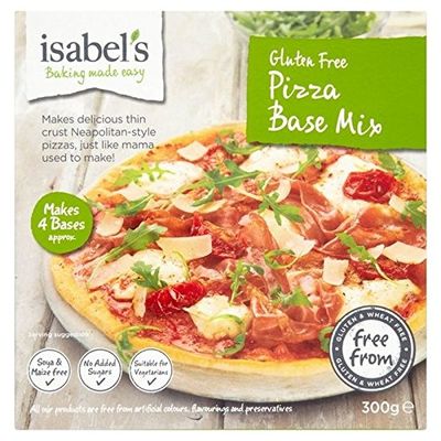 Isabel's Gluten Free Pizza Base Mix 300g - Pack of 6