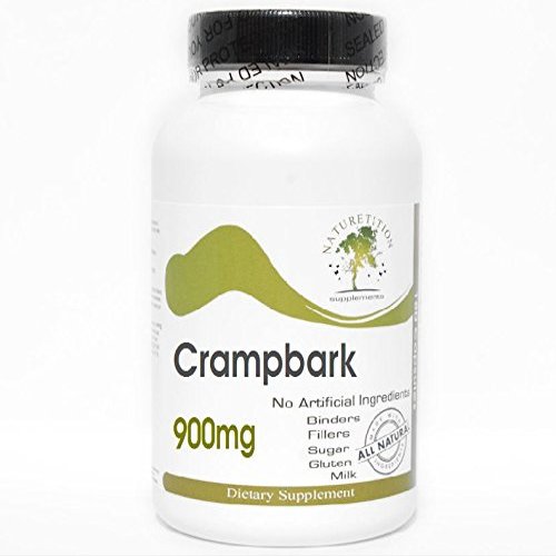 Crampbark Cramp Bark 900mg // 180 Capsules // Pure // by PureControl Supplements