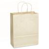 15 USA Beige White Large Kraft Paper Bags (13" Tall x 10" Wide x 5" Gusset) (OAT) view 2