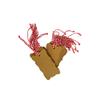 15 USA Beige White Large Kraft Paper Bags (13" Tall x 10" Wide x 5" Gusset) (OAT) view 4