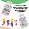 NutraBulk Childrens Chewable Multi-Vitamins - Promoting Kids' Overall Development - USA-Made, May Help to Support Immune, Bone, Brain & Overall Well Being- Vegan & Gluten Free - 250 Cherry Tablets view 2
