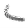 Haikyu Parts Silver 0.1 inch (3.0 mm) MZ Pipe (Pack of 20) view 3
