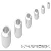 Haikyu Parts Silver 0.1 inch (3.0 mm) MZ Pipe (Pack of 20) view 4