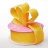 1 1/2" X 20 Yards Yellow Katie Linen Ribbon view 1