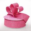 1 1/2" X 25 Yards Pink Fine Linen Ribbon