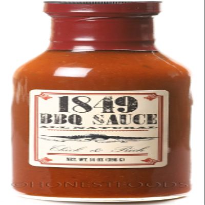 1849 Gluten Free BBQ Sauce, 14 oz (12 Pack)