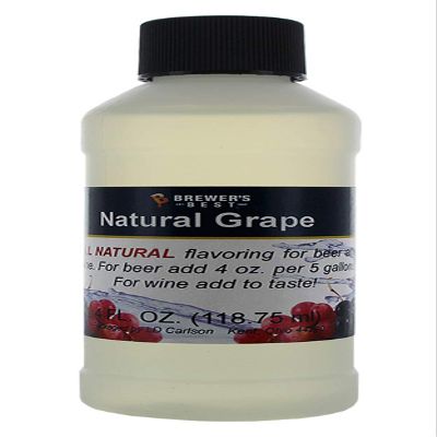 Brewer's Best Natural Grape Beer and Wine Fruit Flavoring