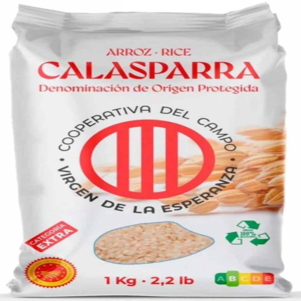 Calasparra Paella Rice  Arroz Calasparra  1 kg (35.2 oz)