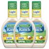 Hidden Valley Original Ranch Light Dressing, 16 Fluid Ounce Bottle, Pack of 6 view 2