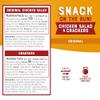 Bumble Bee Snack on the Run Chicken Salad with Crackers Kit, Ready to Eat, Spoon Included - Shelf Stable & Convenient Protein Snack, 3.5 Ounce (Pack of 3) view 3