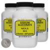 Sodium Gluconate [NaC6H11O7] 99+% USP Grade Powder 1.5 Lb in Three Space-Saver Bottles view 1