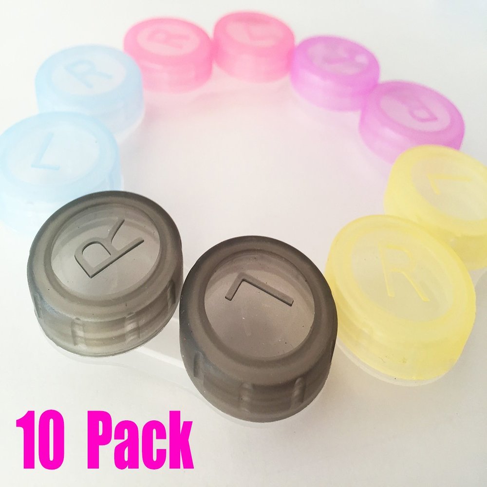Magik Colourful Contact Lens Box Holder Container Case Soak Storage Eyecare Kit Gyl564 (10)