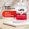 Lipo Flavonoid Ear Ringing - Doctor-Recommended for Ringing Ears  Clinically Proven Lemon Bioflavonoid Complex with Vitamins C, B1, B2, B6, B12, & Calcium - 100 Caplets view 4