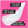 U by Kotex Barely There Liners, Light Absorbency, Unscented view 2