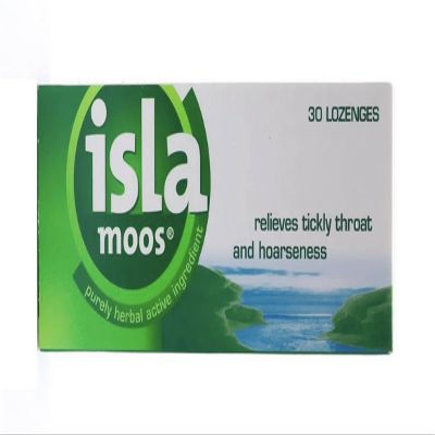 Isla Moos 30 Lozenges for the Throat