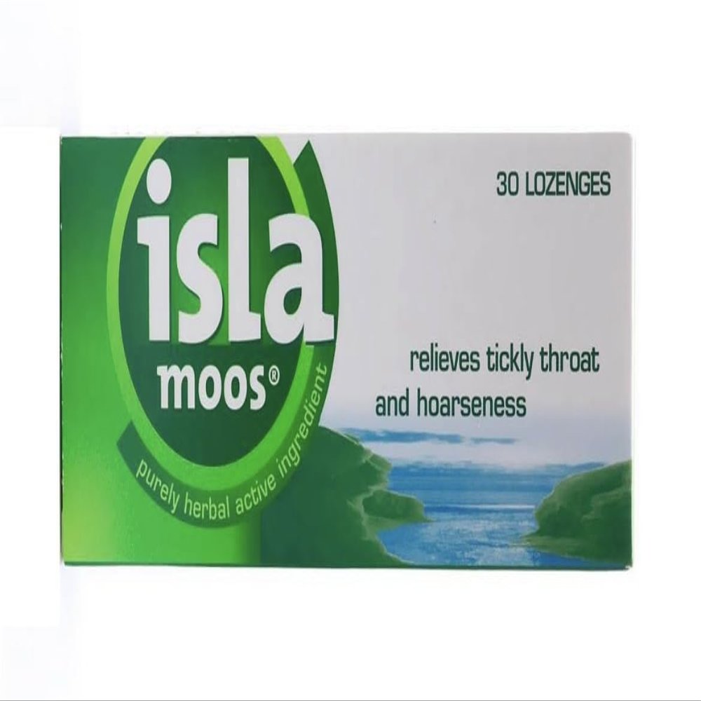 Isla Moos 30 Lozenges for the Throat