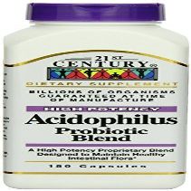 21st Century Acidophilus Probiotic Blend Capsules, 150-Count (Pack of 2) by 21st Century