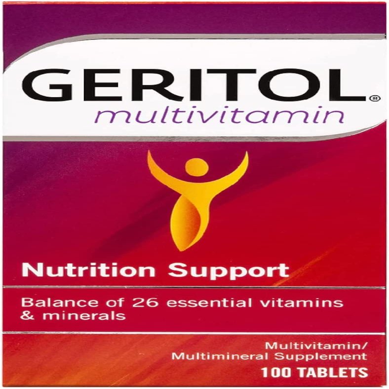 Geritol Multivitamin Nutritional Support -- 100 Tablets by Geritol