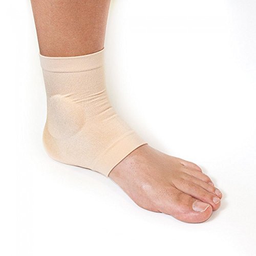 Ankle Bone Malleolar Gel Sleeve, 1 Pair, by Atlas Biomechanics