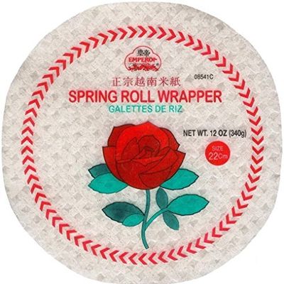 Emperor Spring Roll Wrapper, 22 cm, 12 Ounce