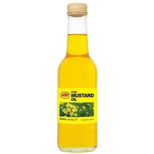 100% KTC Pure Mustard Multipurpose Oil 250ml,Skin Massage,Used for Hair Oil by Ktc
