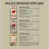 Palo Alto Firefighters XX Habanero Pepper Sauce (8.5oz) - Salt Free Pepper Plant Hot Sauce, No Sodium Hot Pepper Sauce, No Salt Sauces view 2