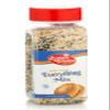 Bakers Choice Everything Mix Challah Topping - Sesame Seed Bagel Topping Mix - Natural Food Seasoning - Resealable Container - Kosher - 8 oz.