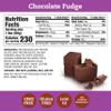 think! Protein Bars, High Protein Snacks, Gluten Free, Sugar Free Energy Bar with Whey Protein Isolate, Chocolate Fudge, Nutrition Bars without Artificial Sweeteners, 2.1 Oz (30 Count) view 2