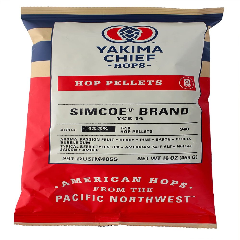 Simcoe Hops (US) - Pellets, 1 Lb