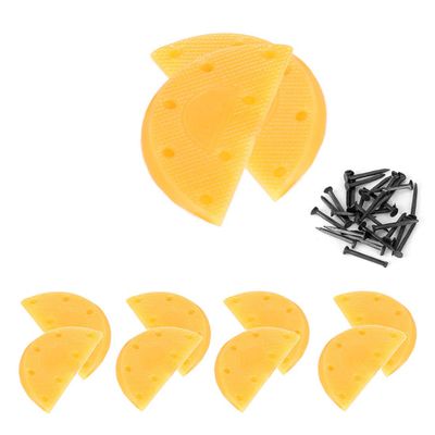 uxcell Rubber Shoes Boots Heels Sole Repair Plates Guard Mats 10Pcs