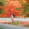 American Flag Autumn Micro-Fiber Cleaning Cloth view 1