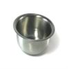 100 Iodine Cups Stainless Steel Medical view 1