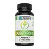 Zhou Energy + Focus - L Theanine Caffeine Pills, 200mg L-Theanine, 100mg Natural Anhydrous Caffeine Boost for Adults, Men & Women, Slow Extended Release - 60 Vegetarian Capsules (Pack of 1) view 1