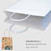 Shimojima Heiko 003155908 Handles, Paper Bags, Smooth Bag, 6.3 x 3.5 x 7.7 inches (16 x 9 x 19.5 cm), 25 Sheets view 2