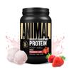 Animal Whey Isolate Protein Powder - Loaded for Pre & Post Workout Muscle Builder and Recovery with Digestive Enzymes for Men & Women - 25g Protein, Great Taste, Low Sugar - Strawberry 2 lbs view 1
