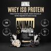 Animal Whey Isolate Protein Powder - Loaded for Pre & Post Workout Muscle Builder and Recovery with Digestive Enzymes for Men & Women - 25g Protein, Great Taste, Low Sugar - Cookies & Cream 10 lbs view 2