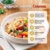 Authentic Tunisian Couscous - Medium Grain Dried Couscous, from Kartago - 1-Kg Bag, Pack of 2 view 2