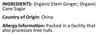 Anna and Sarah Organic Dried Crystallized Ginger 1 Lb in Resealable Bag view 3
