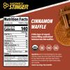 Honey Stinger Organic Gluten Free Cinnamon Waffle, Energy Stroopwafel for Exercise, Endurance and Performance, Sports Nutrition for Home & Gym, Pre and Post Workout, 16.96 Ounces (Pack of 16) view 2