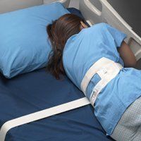 Posey 1231 Roll Belt Cotton Connecting Straps For Quick-Release Ties, Long 104 inch - 1 Each