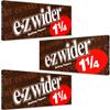 E-Z Wider Brown Rolling Papers 1 1/4 (78mm) - 3 Booklets view 1