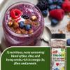 Badia Trilogy Health Seed, Flax, Chia, Hemp Seeds Blend, High Fiber Superfood Mix, Omega-3, 21 oz view 4