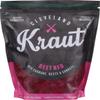 Cleveland Kraut, Naturally Fermented Beet Red Sauerkraut with Live and Raw Probiotics, 16 oz. pouch (Pack of 6) view 1